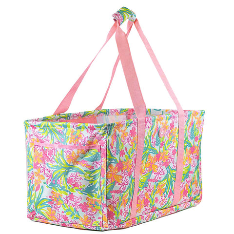 Grenada Floral Collapsible Tote Bag
