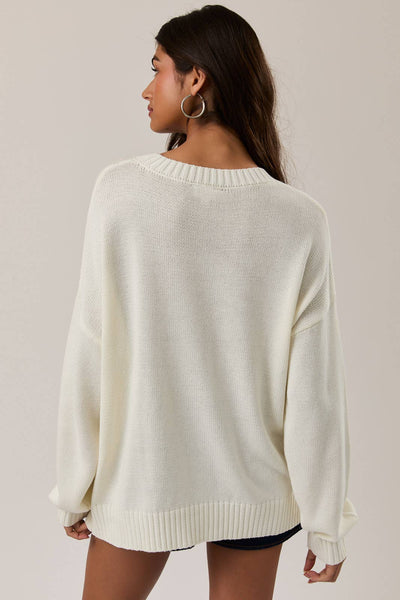 Soaring High Duck Graphic Sweater