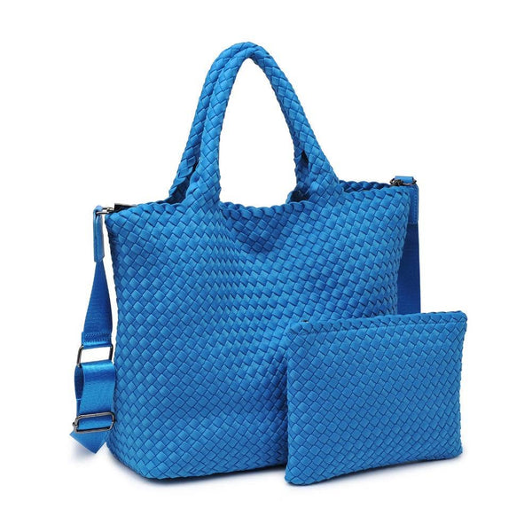 Sol and Selene Sky's The Limit - Medium Tote Bag in Ocean Blue