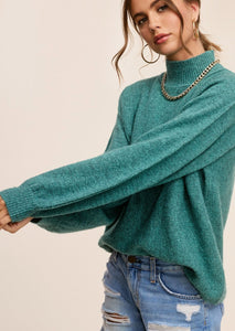 Cozy Mock Neck Sweater
