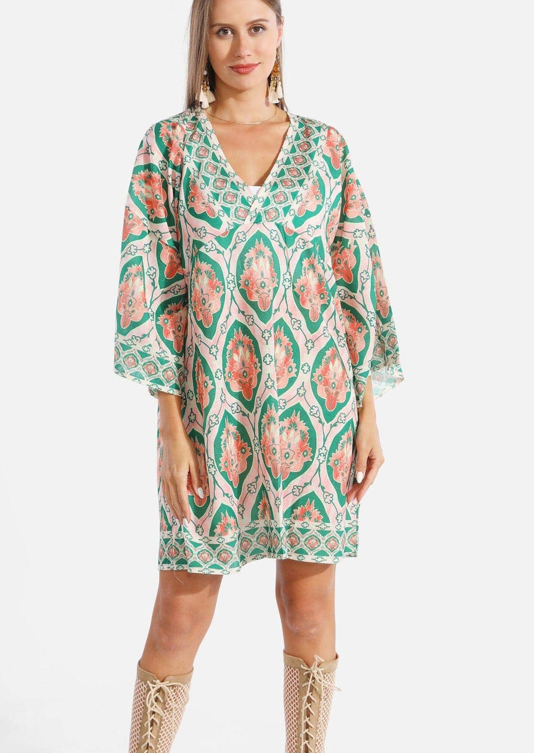 Genesis Abstract Cover Up Dress ~FINAL SALE