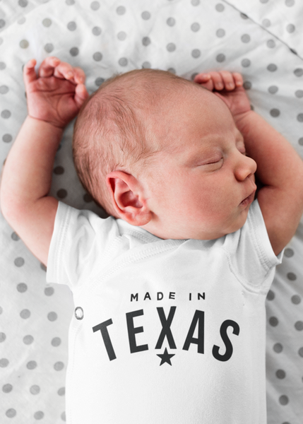 Made in Texas Baby Onesie
