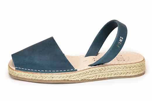 Pons Shoes - Classic Espadrille French Blue: 9