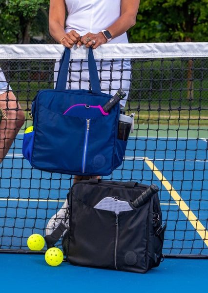 Pickleball Bag – 3-in-1 Tote, Crossbody, Backpack sport gift: Navy