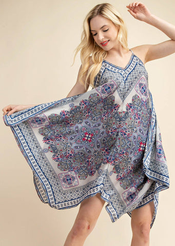 Cabana Handkerchief Tunic  Dress ~ FINAL SALE