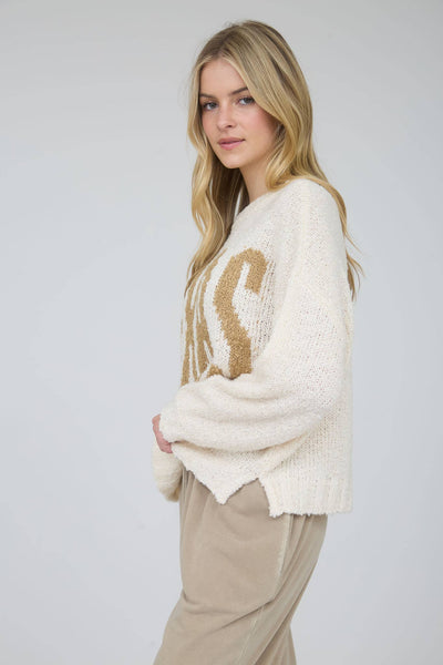 Texas Knit Pullover Sweater