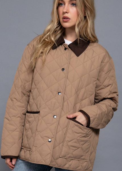 The Perfect Quilted Jacket