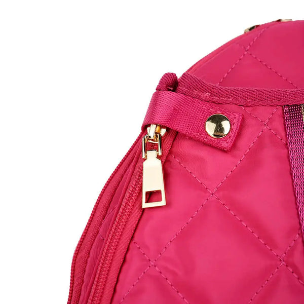 Pretty Hot Pink Pickle Ball Sling Bag