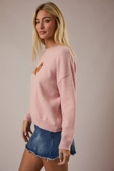 Dog Lover King Charles Spaniel Crew Neck Sweater