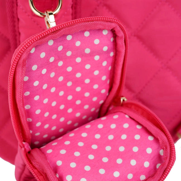 Pretty Hot Pink Pickle Ball Sling Bag