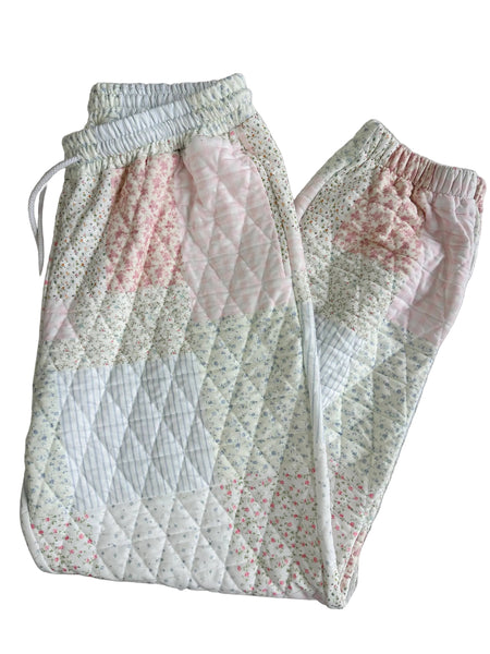 Oh So Comfy Quilted Pastel Joggers