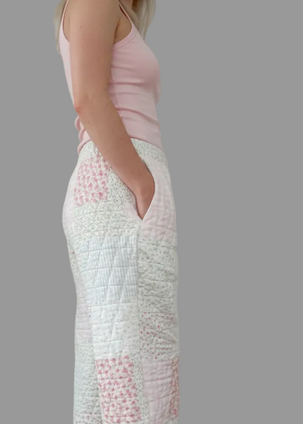Oh So Comfy Quilted Pastel Joggers