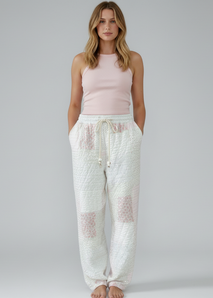 Oh So Comfy Quilted Pastel Joggers