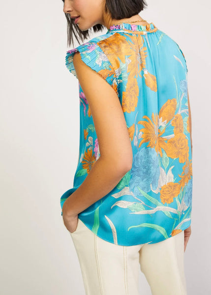 Margot Botanical Motif Blouse ~FINAL SALE