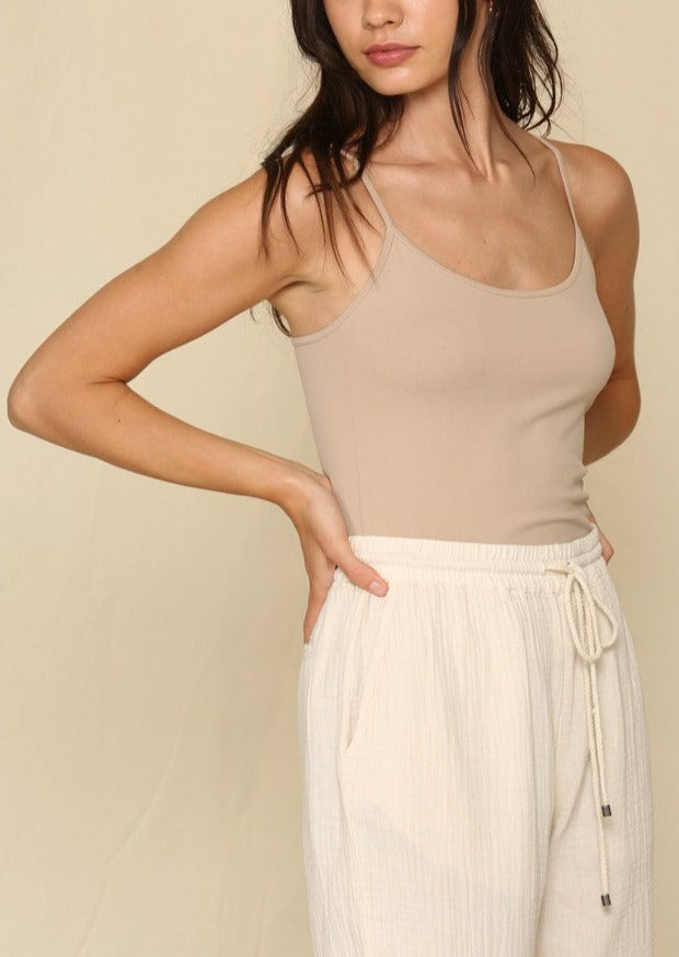 Seamless Tunic Layering Cami Top