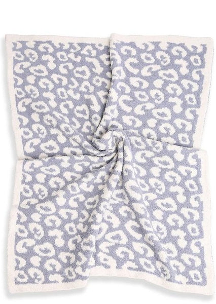 Soft & Cozy Leopard Print Baby Blanket