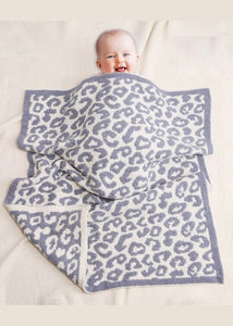 Soft & Cozy Leopard Print Baby Blanket