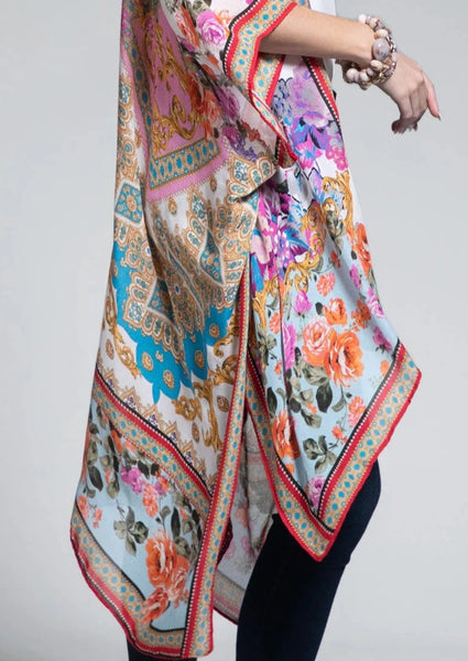 Ajouré Floral Kimono ~ FINAL SALE