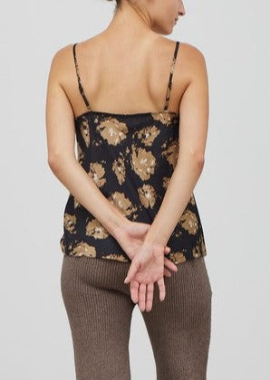 Floral Print Satin Cami ~FINAL SALE