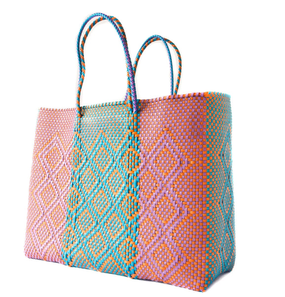 Sunset Woven Super Tote Bag