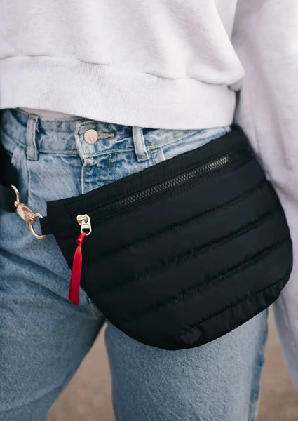 Jolie Puffer Belt Sling Bag