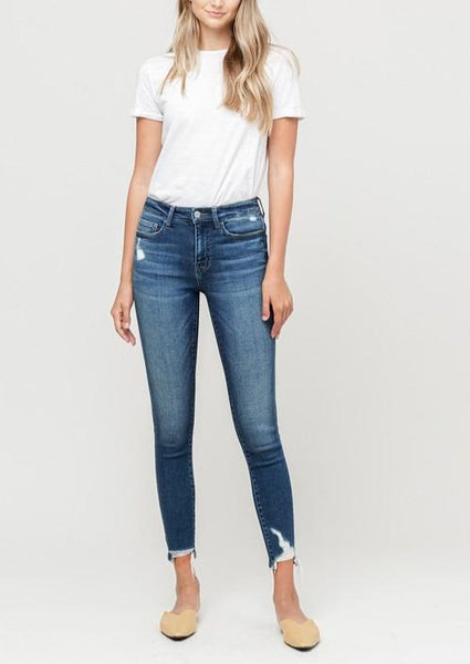 Blue Break Mid-Rise Skinny Jeans