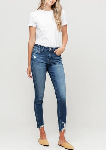 Blue Break Mid-Rise Skinny Jeans