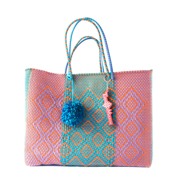 Sunset Woven Super Tote Bag