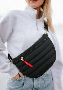 Jolie Puffer Belt Sling Bag