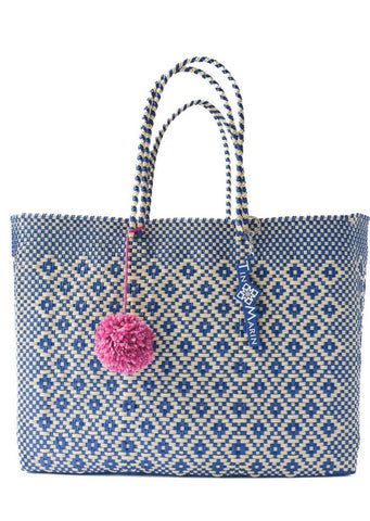 Mixed Woven Super Tote Bag