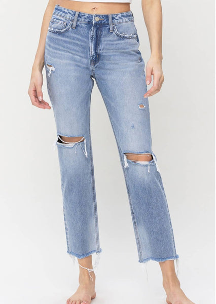 Super High Rise Relaxed Fit Jeans~ FINAL SALE